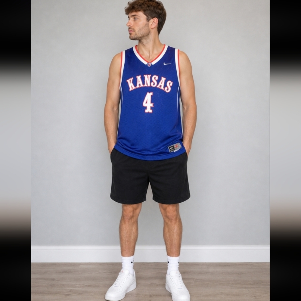 NIKE XXL Kansas University 4 Jersey